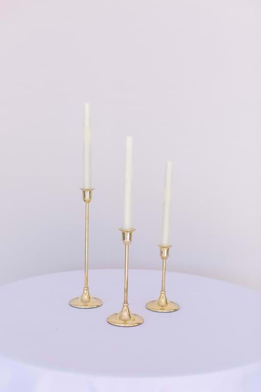 Picture of Classic Candlesticks Set of 3 (Gold)